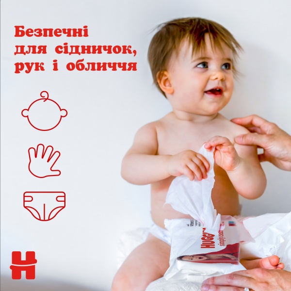 Серветка волога Huggies Simply Clean 72 шт.