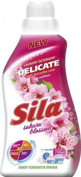 Гель для машинного прання Sila Delicate 1 л
