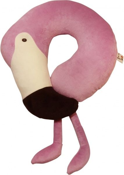 Подушка декоративная Фламинго 39x39 см сиреневый СЕЛЕНА 