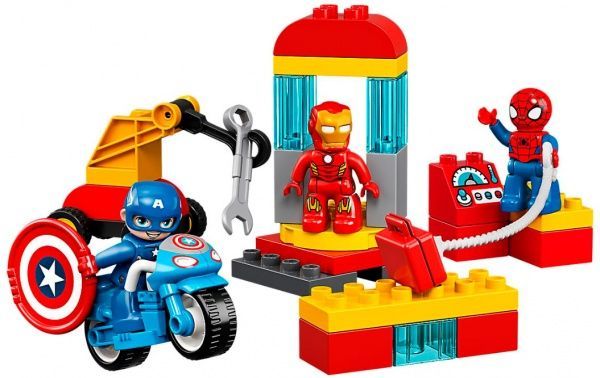 Конструктор LEGO Duplo Лаборатория супергероев 10921