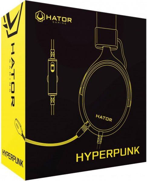 Навушники Hator Hyperpunk HTA-821 black (65179) 