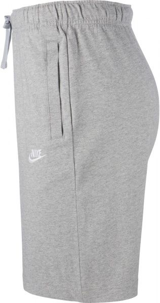 Шорты Nike M NSW CLUB SHORT JSY BV2772-063 р. XL серый