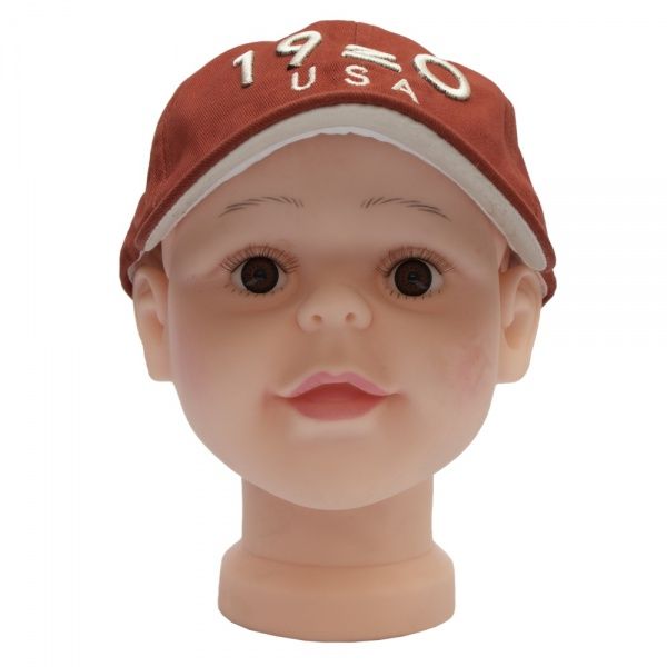 Бейсболка Девілон 517700 р.52 коричневий 