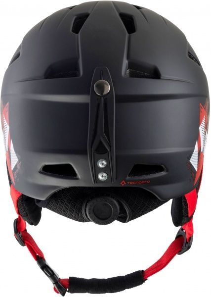 Шолом TECNOPRO Pulse Jr 270449-BLACK S чорний із червоним