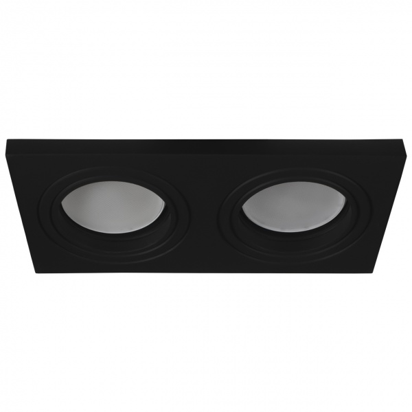 Светильник точечный Точка Света G5.3 черный СВБ 18У9 106 AL S-2 УХЛ4 2xG5