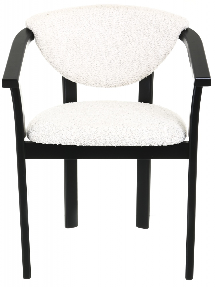 Крісло Скіф МП Аліса емаль бежевий / чорний