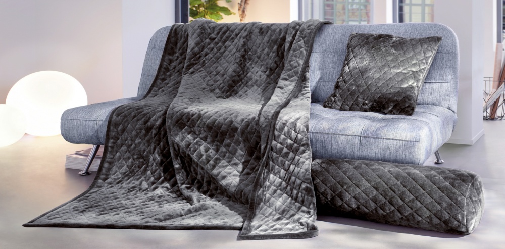 Покривало Dresden 160x200 см La Nuit сірий