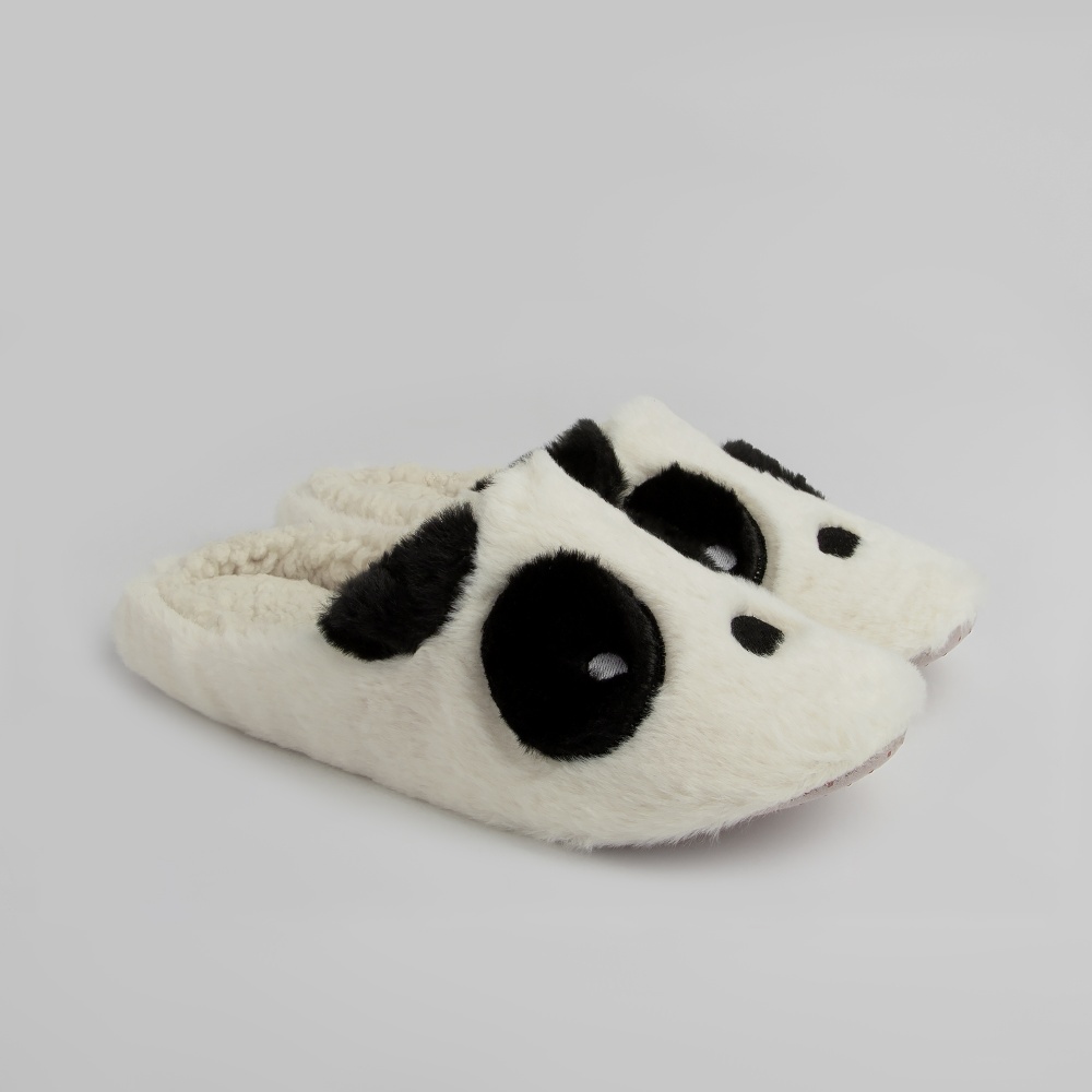Капці домашні Twins Animals panda р.40 білий із чорним