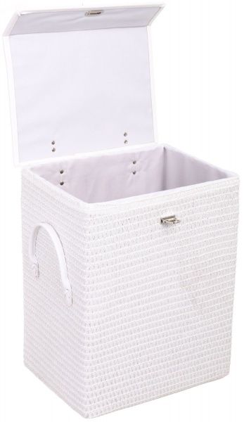 Кошик плетений Tony Bridge Basket з текстилем 36х27х45 см DSF20-2AB-2 