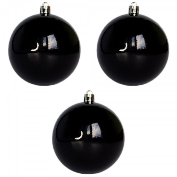 Набор елочных шаров Девилон 251437 d80 мм 3 шт./уп. 