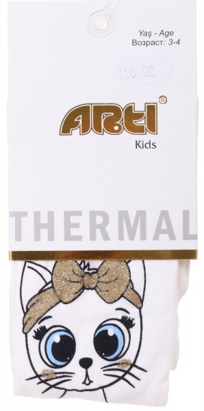 Колготки для девочек ARTI 650008р.93-105 молочный 