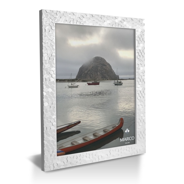 Рамка для фотографии со стеклом MARCO decor 2712AM 1 фото 30х40 см белый 
