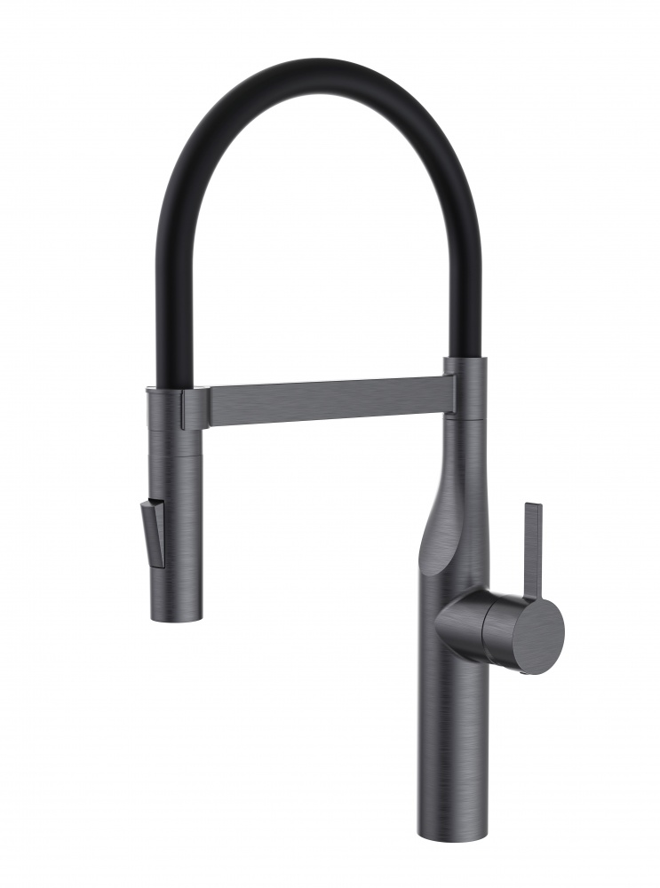 Смеситель для кухни Aqua Rodos PALMA 03 Gun Metal АР000110525