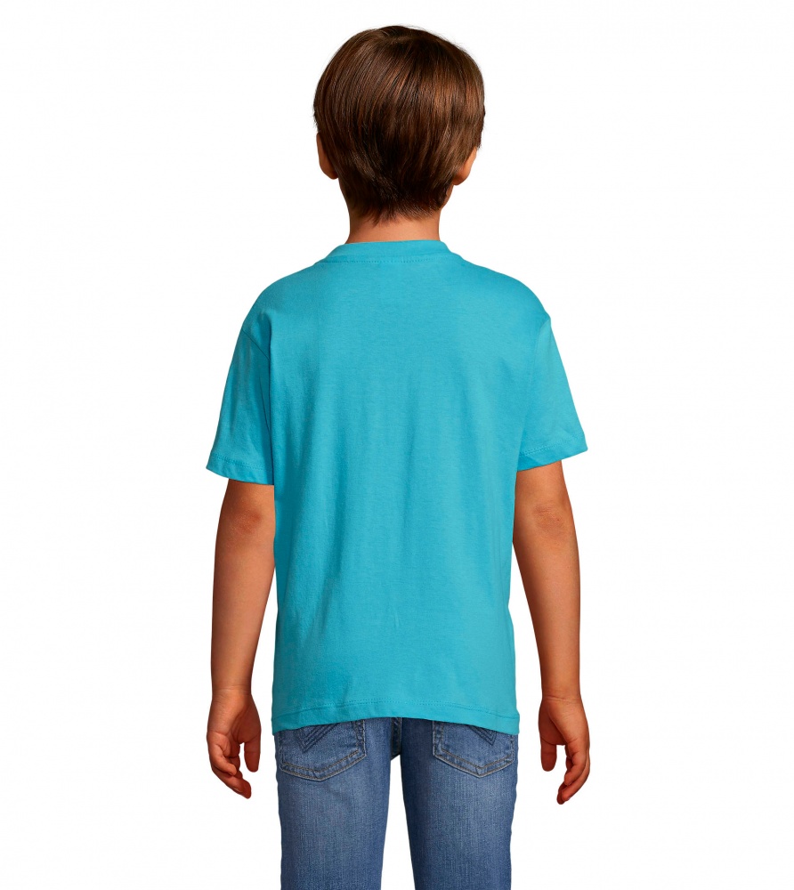 Футболка для хлопчиків Sol's Regent Kids р.104 бірюзовий 1197022504A