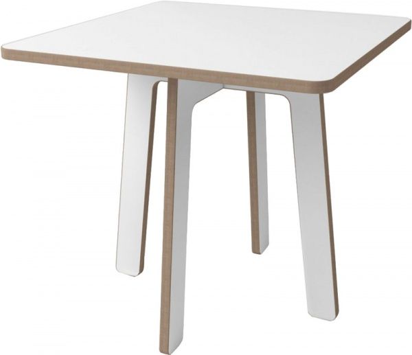 Стол детский Indigowood Econ 60х60х55 см белый