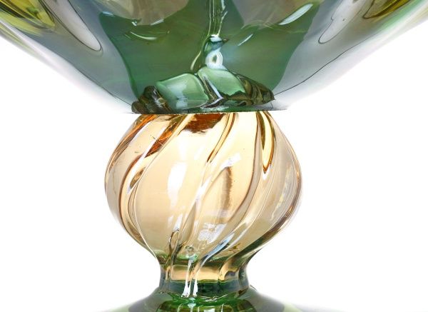 Фруктовниця Nabil Green/Honey 41х24х30 см CN2585/GHNY White cristal