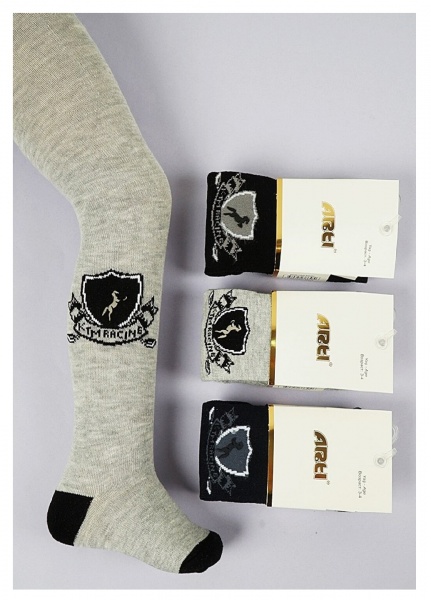 Колготки для мальчиков ARTI 320079р.93-105 серый 