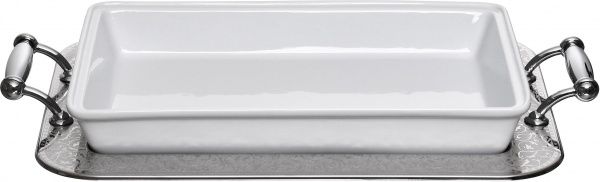 Блюдо з кришкою Dubai 40 см 3480-10 Giorinox 