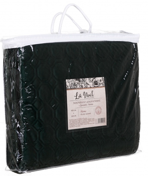 Покрывало Arona 160x220 см La Nuit зеленый 