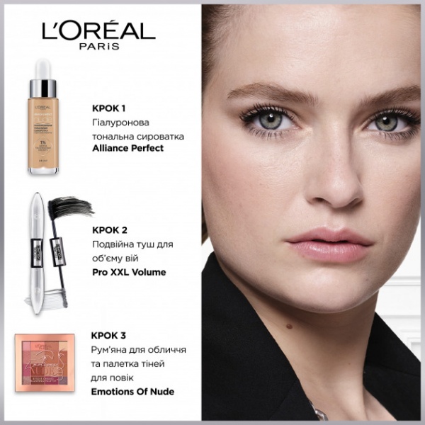 Тушь для ресниц L'Oreal Paris Pro XXL Volume для объема ресниц черный 4 мл