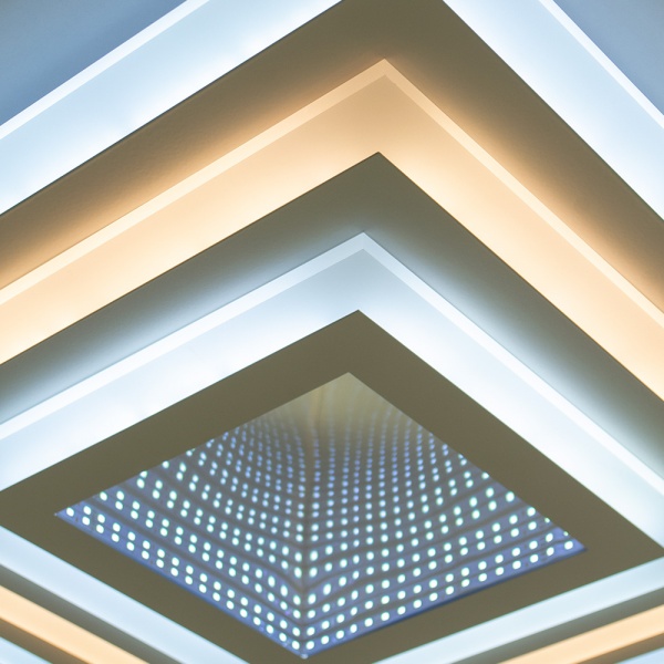 Люстра светодиодная Luminaria 80 Вт белый/хром TREVISO 80W S500 APP 