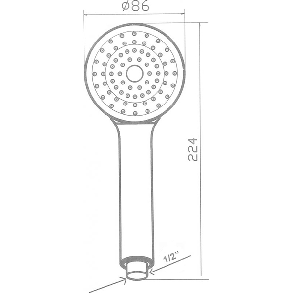 Лейка душевая Mixxen Лего MXHA0413 