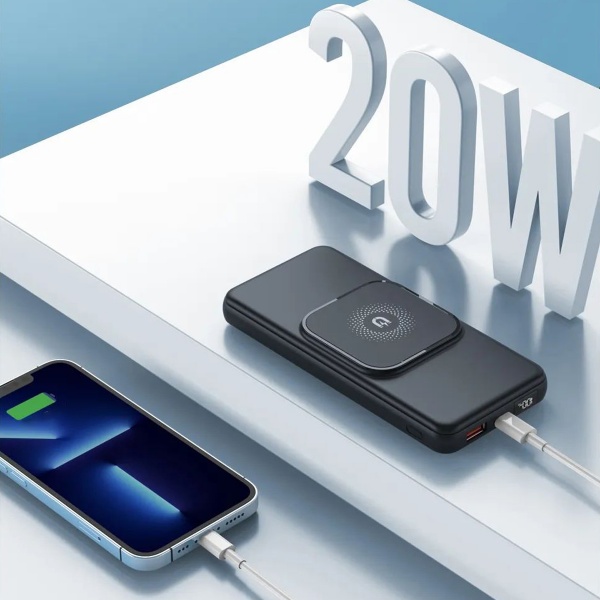 Зовнішній акумулятор (Powerbank) Xo 10000 mAh black (XO-PR161 20W 10000mAh black) 