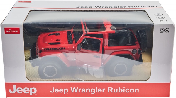 Автомобиль на р/у Rastar JEEP Wrangler Rubicon красный 1:14 454.00.43