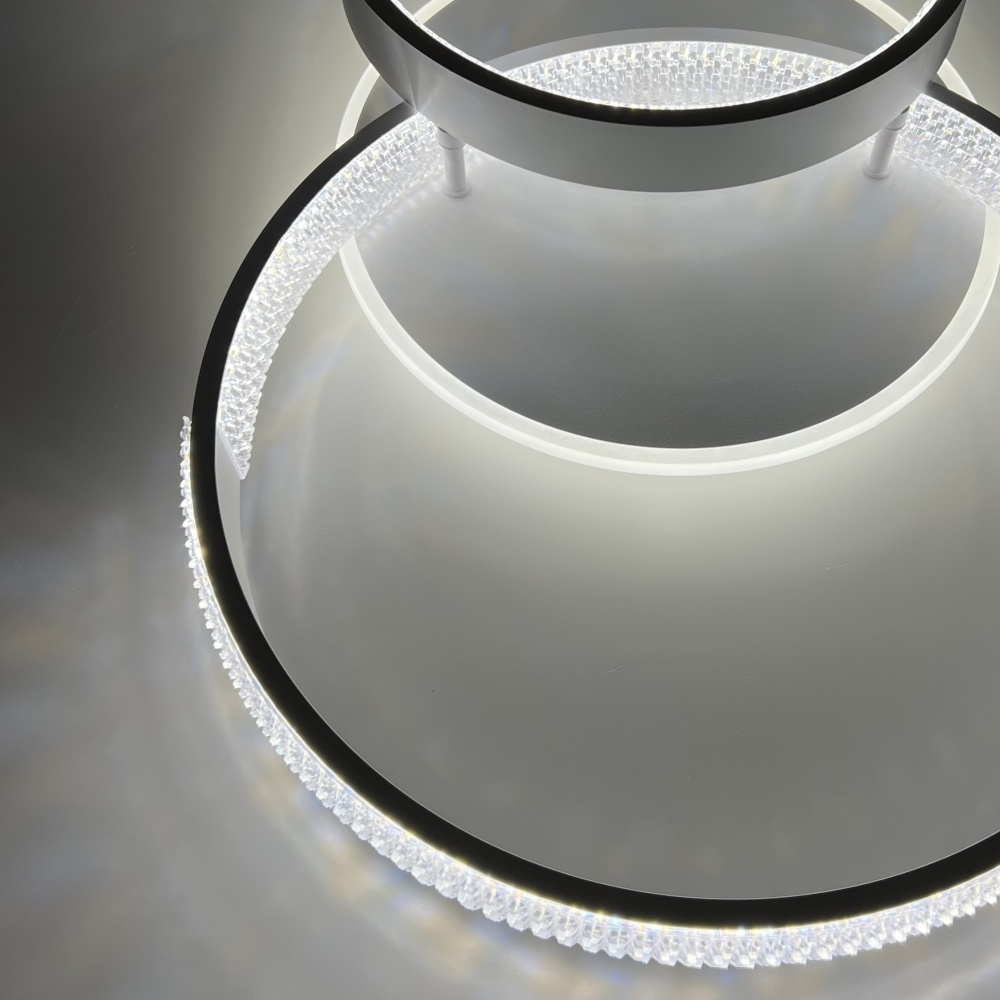 Люстра світлодіодна Luminaria 80 Вт LED-модуль білий AKRILIKA ROUND 80W 3R WHITE