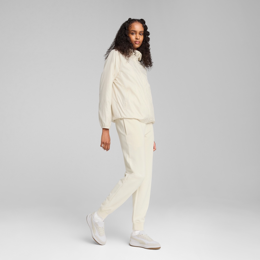 Ветровка женская Puma Ess Regular Windbreaker 68513387 р.XS бежевая