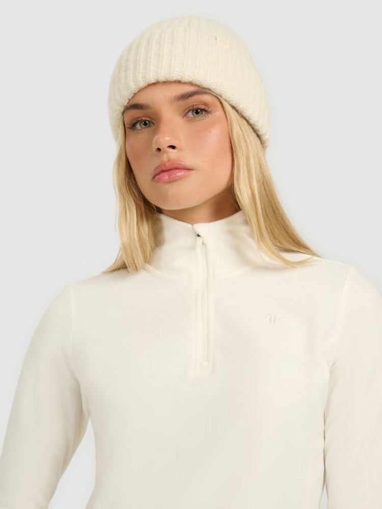 Джемпер 4F 4FWAW25UFLEF063-12S р.L білий