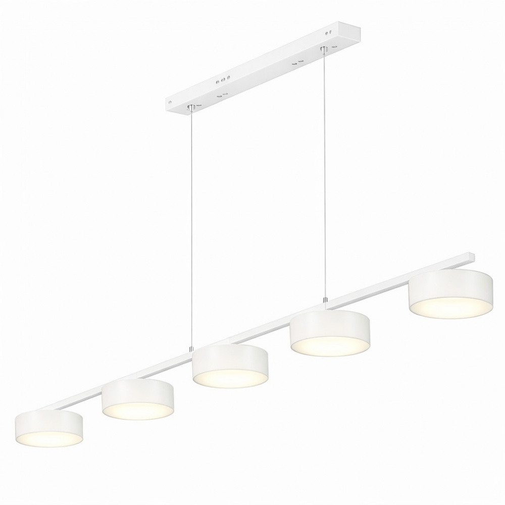 Люстра подвесная LIGHT SET DUSHA MS241-ZD5 5x12 Вт GX53 белый/молочный