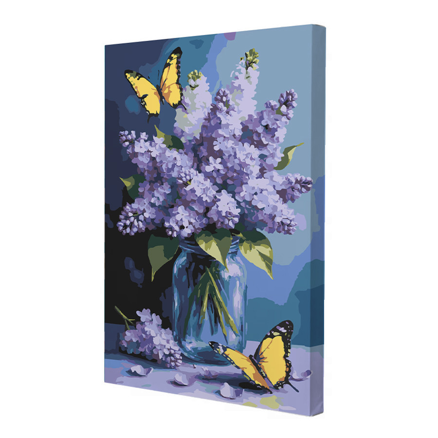 Набор для росписи по номерам Riviera Blanca Сиреневый танец 28x40 см RB-1295