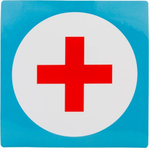 Наклейка  Врач за рулем