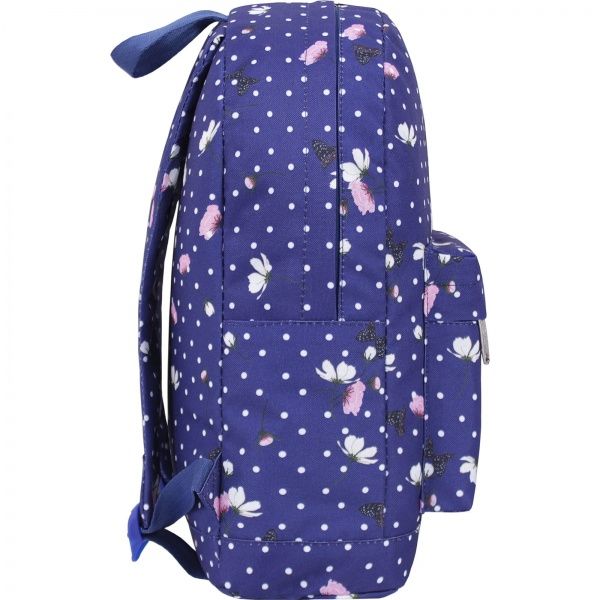 Рюкзак молодежный Bagland белые горошки 17 л 472 (00533664)