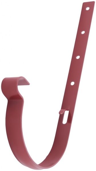 Кронштейн желоба Сяйво D=90 мм красный 