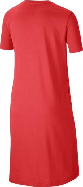 Платье Nike G NSW TSHIRT DRESS FUTURA CJ6927-631 р. XL красный