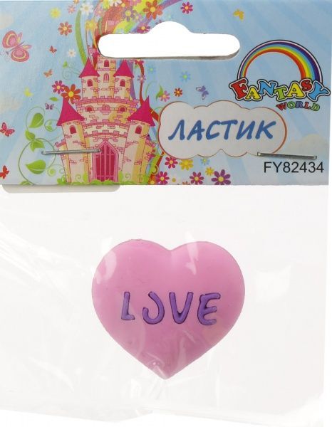Ластик в форме сердца 82434