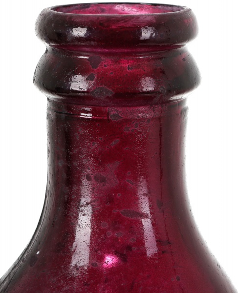 Ваза стеклянная San Miguel GARRAFA 34 л 56 см бургунд 