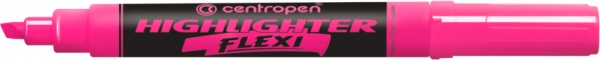 Маркер текстовый Centropen Fax 1-4.6 мм 8542/09 розовый 