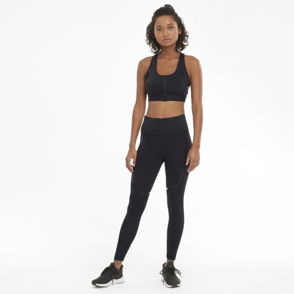 Бра Puma High Impact Front Zip Bra 52029501 р.M черный