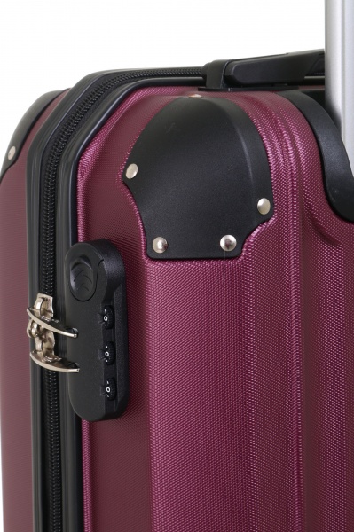 Чемодан UP! (Underprice) HQ22100 50х35х22 см бордовый 