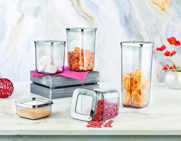 Набір банок з кришками Kontensan VP-113 5 шт. Vip Ahmet