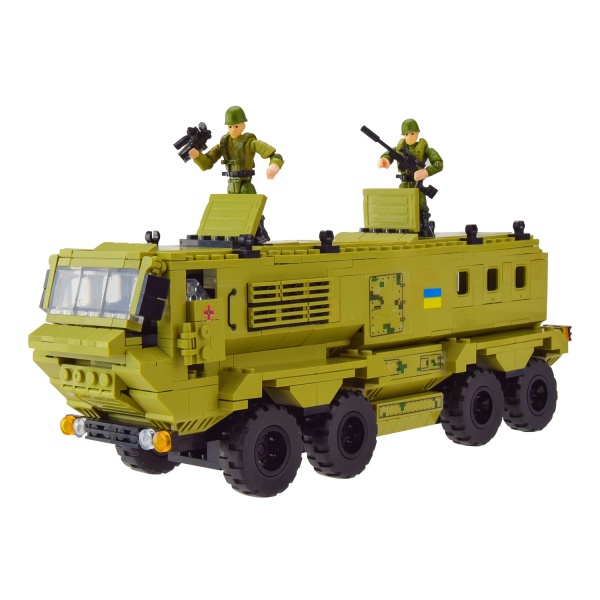 Конструктор Iblock Армия КрАЗ Ураган 536 деталей PL-921-388