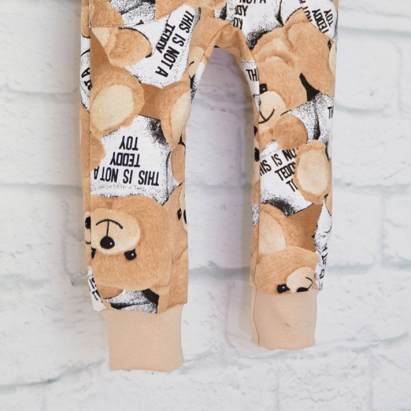 Ромпер унисекс Blanka Медвежонок р.80 коричневый 110012 