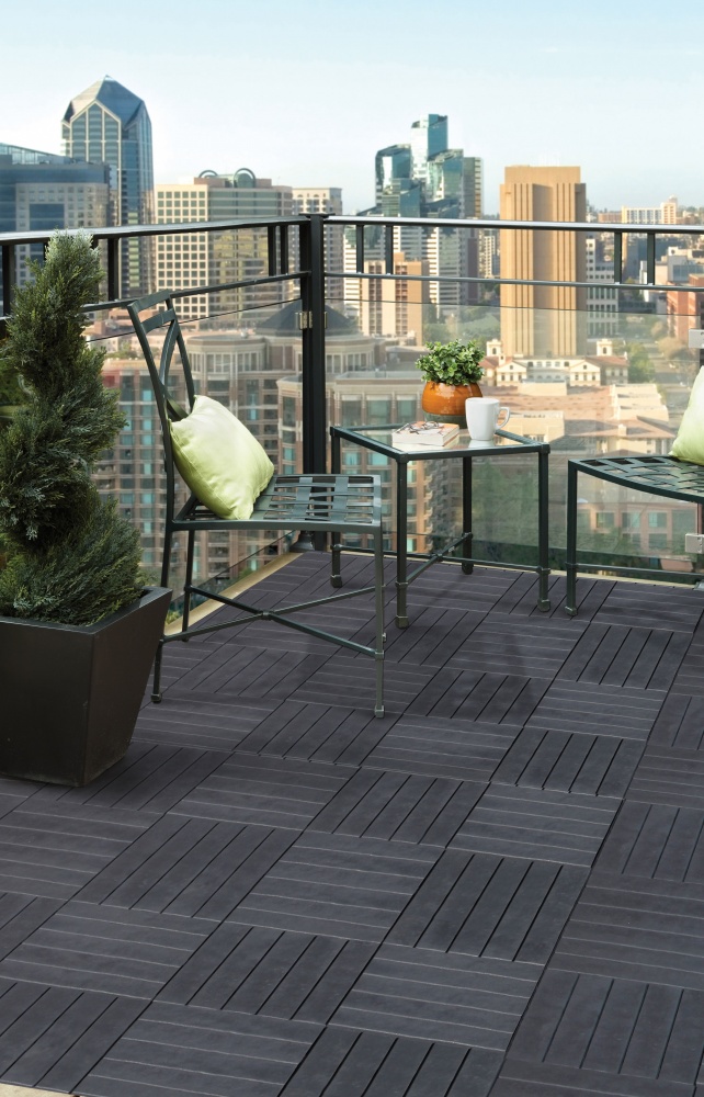 Модульне покриття MultyHome Natural Stone Графіт 30x30 cм