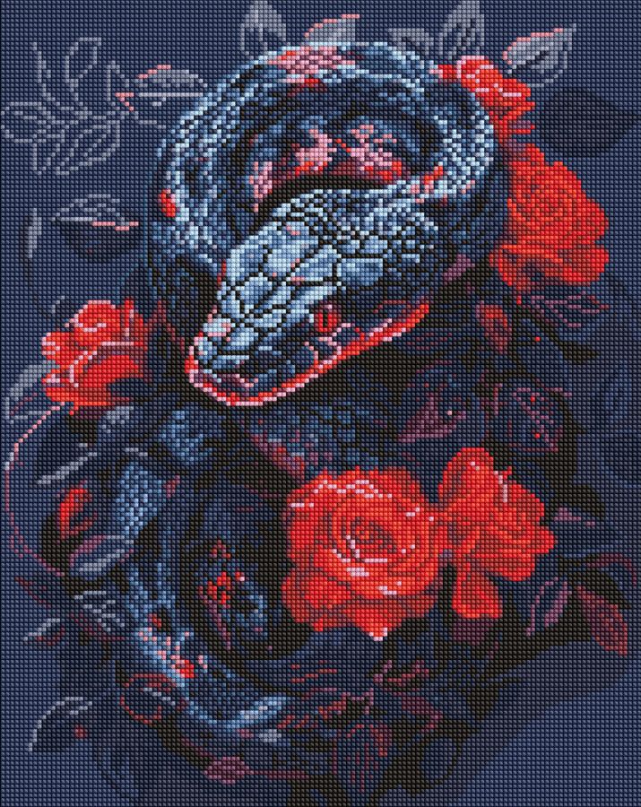 Алмазна мозаїка Небезпечна троянда ©art_selena_ua Ideyka