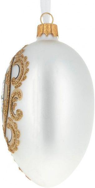 Елочная игрушка Часы L-130 12 см 