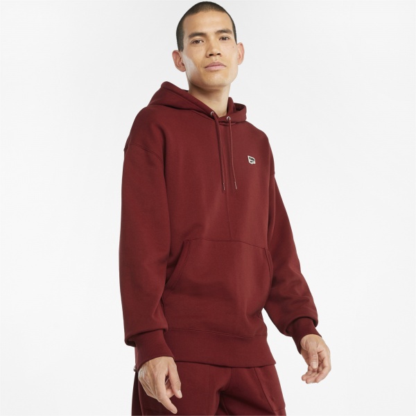 Джемпер Puma Downtown Hoodie TR 53159322 р. S красный