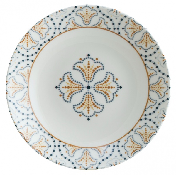 Тарілка глибока Embroidery Pino 20 см Bonna